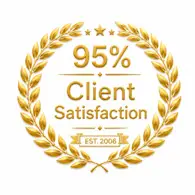 95% Client Satisfaction