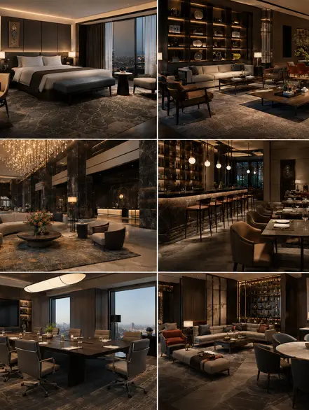 Hotel Projects Grid