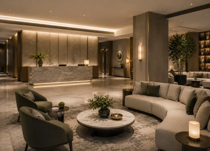 Custom Hotel Guest Room, Public Area & Lobby Furniture Floorplans