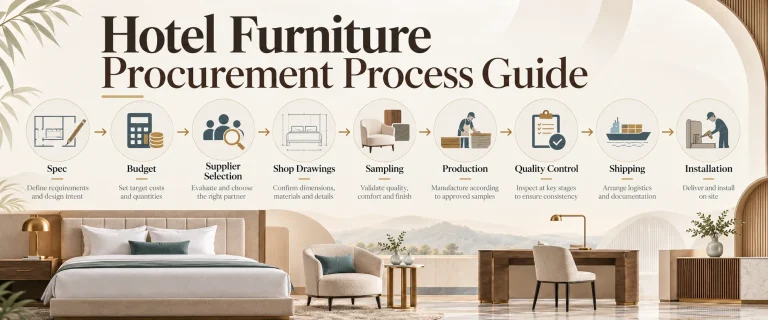 Hotel Furniture Procurement Guide: How to Choose the Right Supplier for Hospitality Projects